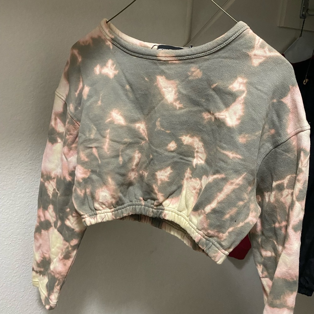 Tie Dye Crop Sweater / Shirt